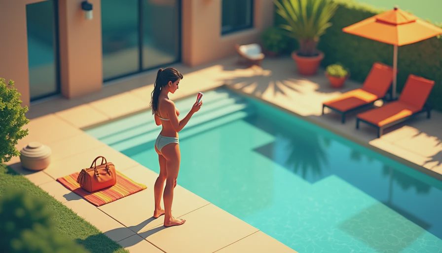 Illustration for best tanning lotion