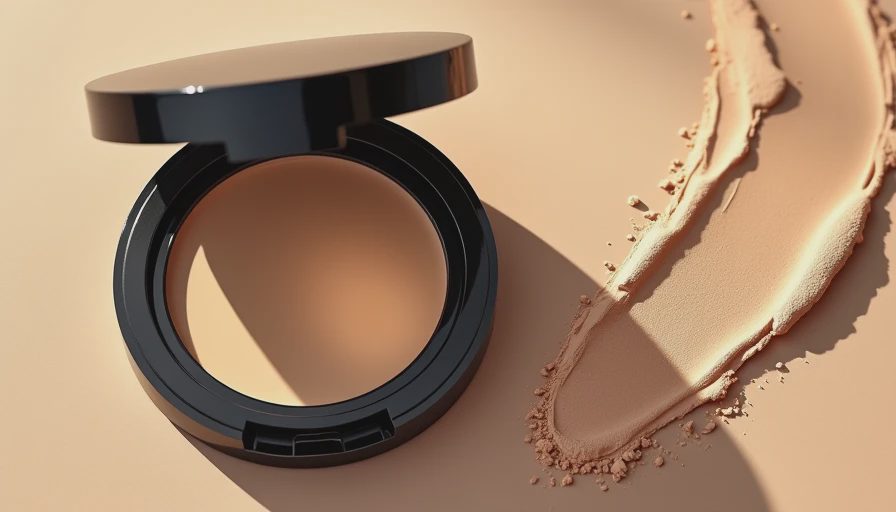 Visual context for non comedogenic makeup