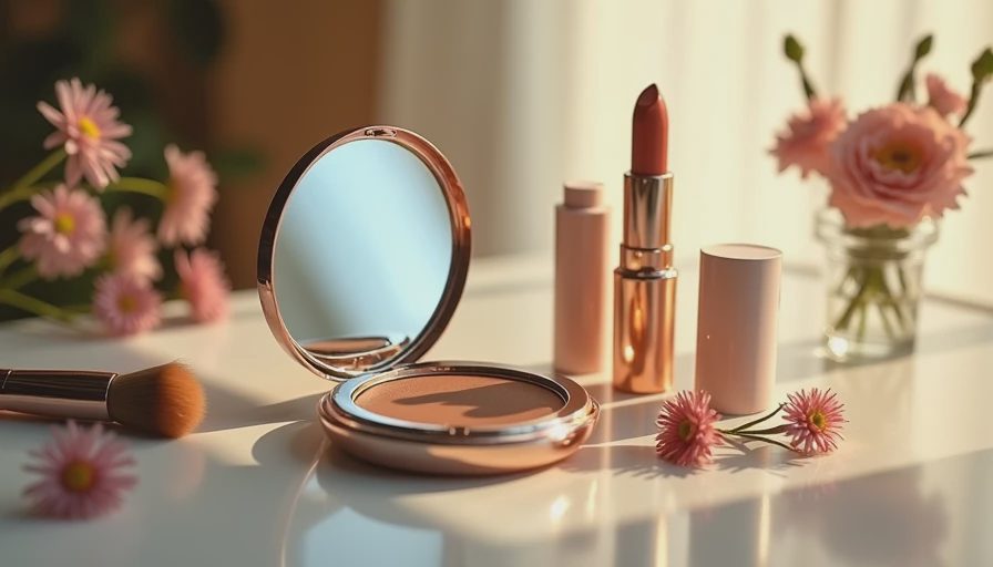 Visual context for natural makeup looks